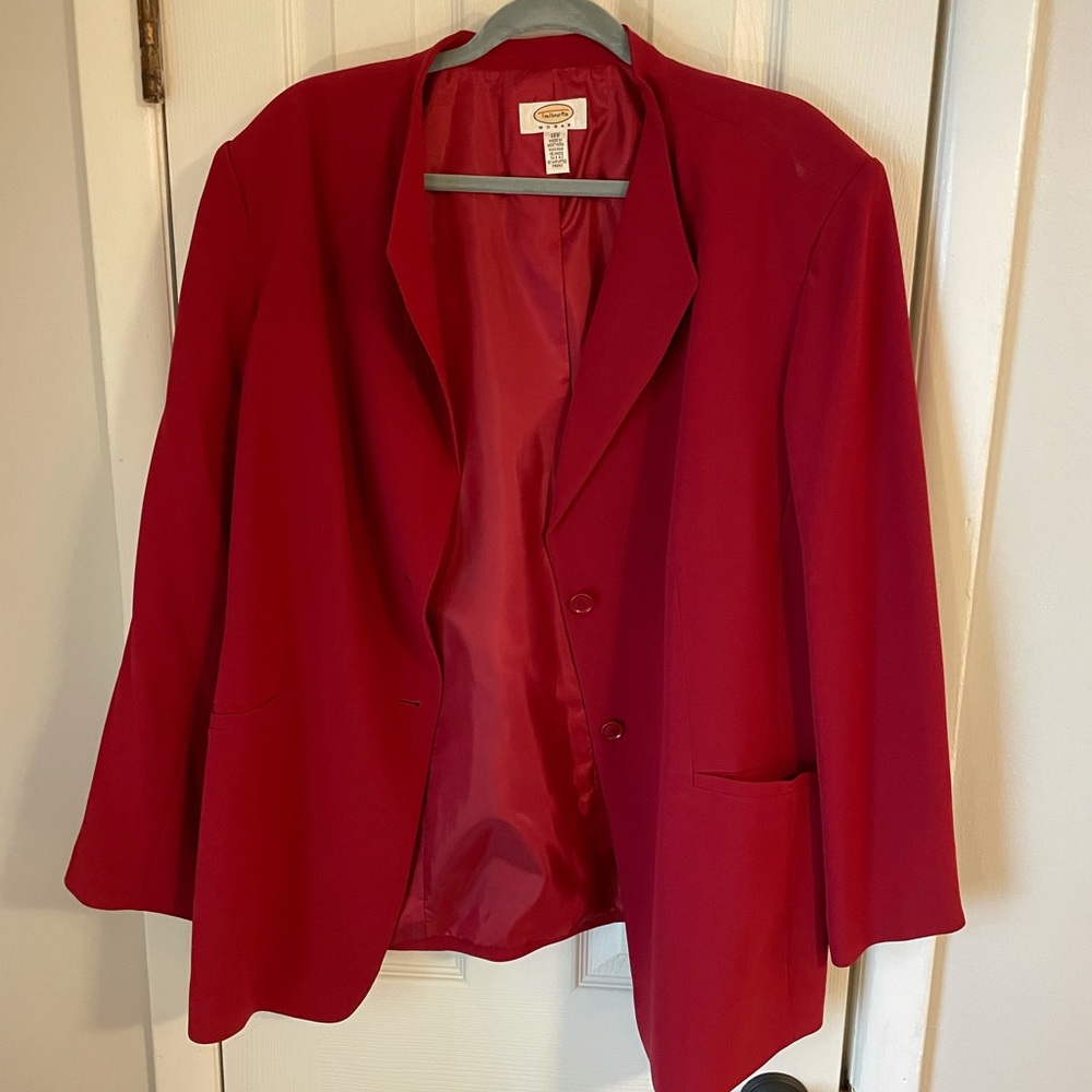 Talbots Maroon Blazer